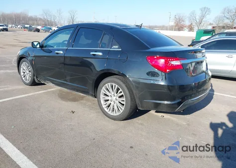 2012 Chrysler 200 Limited z USA, uszkodzony, nr VIN 1C3CCBCG7CN263929